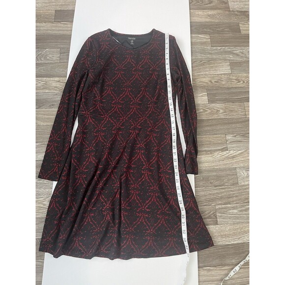 Kensie Women’s Pullover Dress Size S Long Sleeve Knee Length Round Neck - Picture 9 of 14